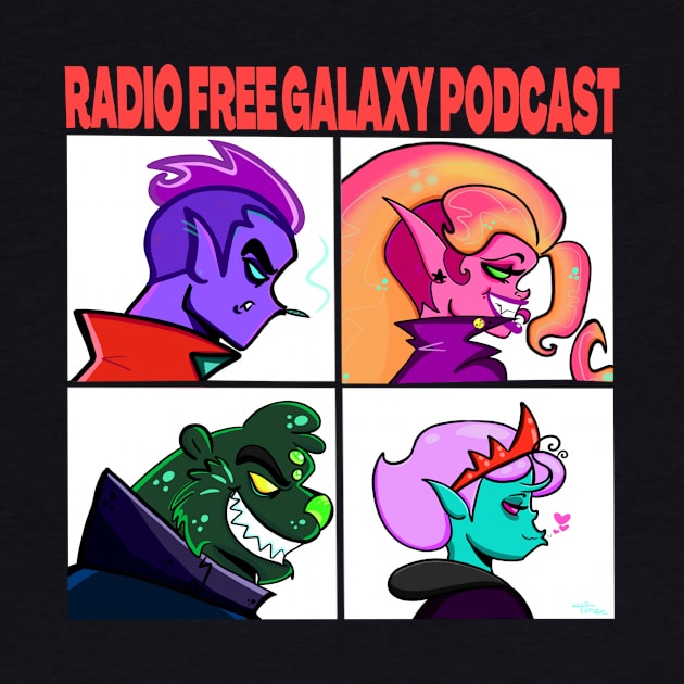 RADIO FREE GALAXY by SewGeekGirl